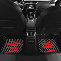 Albania Beast Car Mats Ripped Flag Graphic - Wonder Print Shop