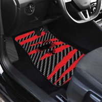 Albania Beast Car Mats Ripped Flag Graphic - Wonder Print Shop