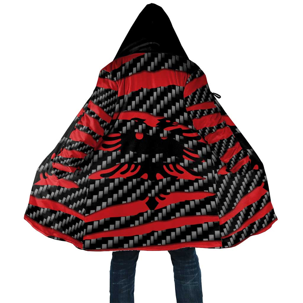 Albania Beast Cloak Ripped Flag Graphic - Wonder Print Shop