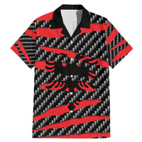 Albania Beast Family Matching Mermaid Dress and Hawaiian Shirt Ripped Flag Graphic - Wonder Print Shop