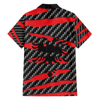 Albania Beast Family Matching Tank Maxi Dress and Hawaiian Shirt Ripped Flag Graphic - Wonder Print Shop