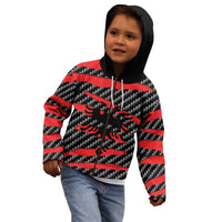 Albania Beast Kid Hoodie Ripped Flag Graphic - Wonder Print Shop
