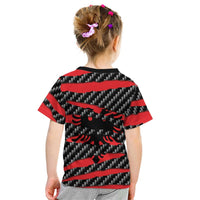 Albania Beast Kid T Shirt Ripped Flag Graphic - Wonder Print Shop