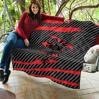 Albania Beast Quilt Ripped Flag Graphic - Wonder Print Shop