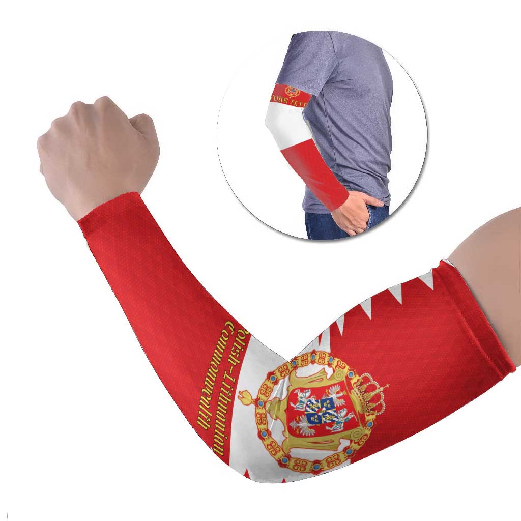 Personalized Polish-Lithuanian Commonwealth Arm Sleeves Royal Coat Of Arms Style