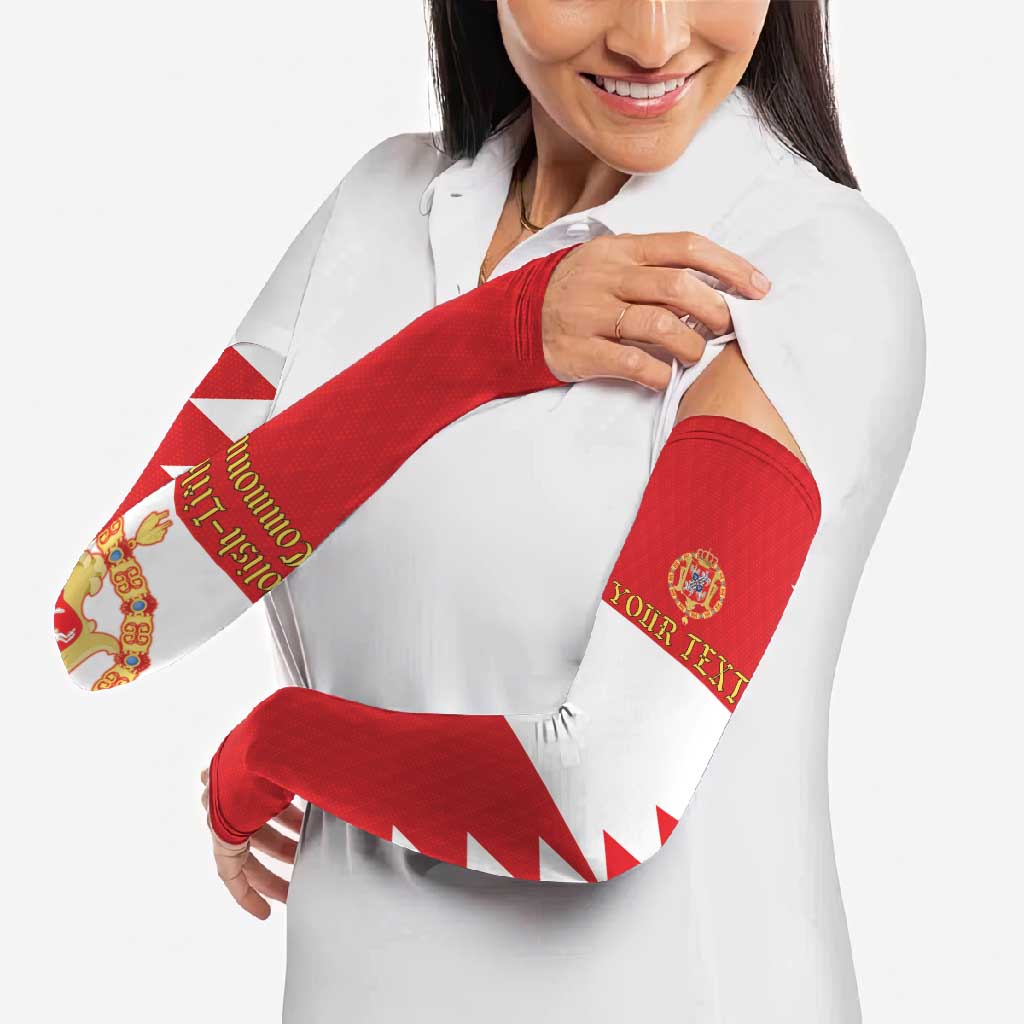 Personalized Polish-Lithuanian Commonwealth Arm Sleeves Royal Coat Of Arms Style