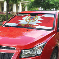 Personalized Polish-Lithuanian Commonwealth Auto Sun Shade Royal Coat Of Arms Style