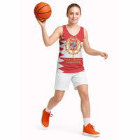 Personalized Polish-Lithuanian Commonwealth Basketball Jersey Royal Coat Of Arms Style