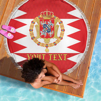 Personalized Polish-Lithuanian Commonwealth Beach Blanket Royal Coat Of Arms Style