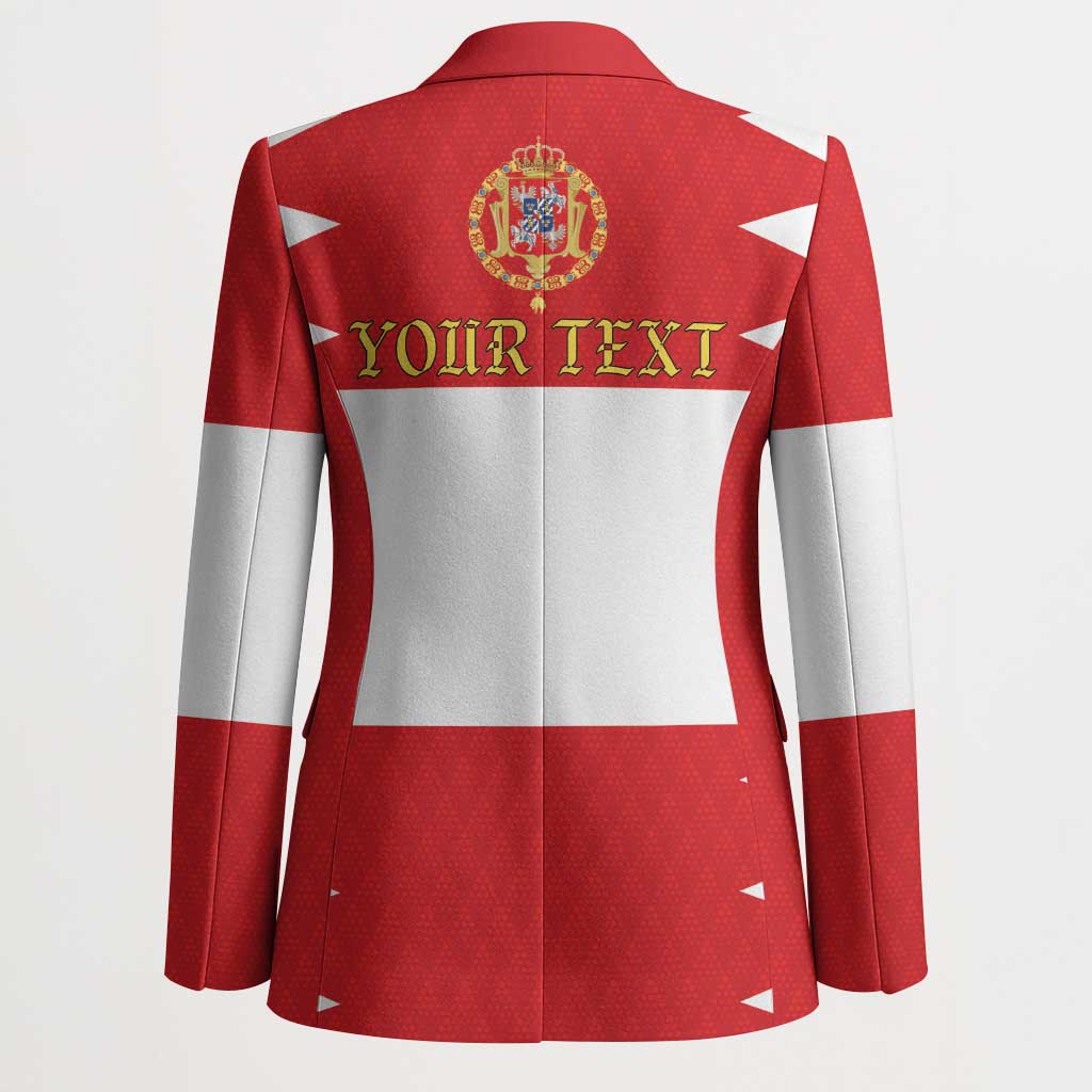 Personalized Polish-Lithuanian Commonwealth Blazer Royal Coat Of Arms Style