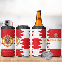 Personalized Polish-Lithuanian Commonwealth 4 in 1 Can Cooler Tumbler Royal Coat Of Arms Style