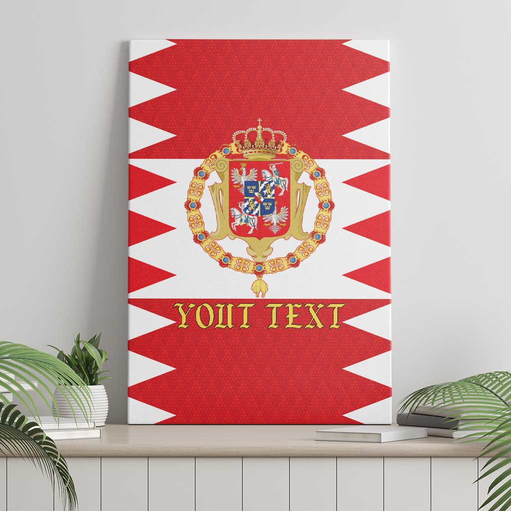 Personalized Polish-Lithuanian Commonwealth Canvas Wall Art Royal Coat Of Arms Style