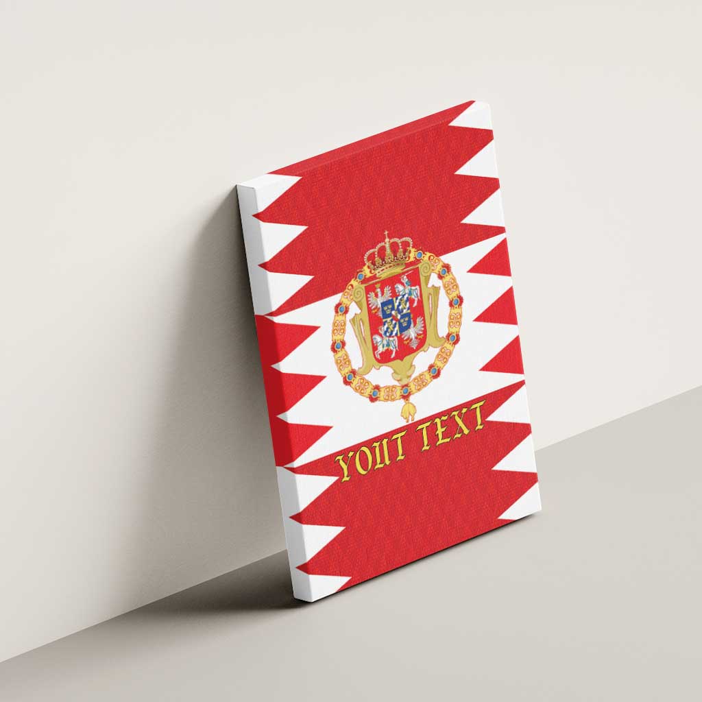 Personalized Polish-Lithuanian Commonwealth Canvas Wall Art Royal Coat Of Arms Style