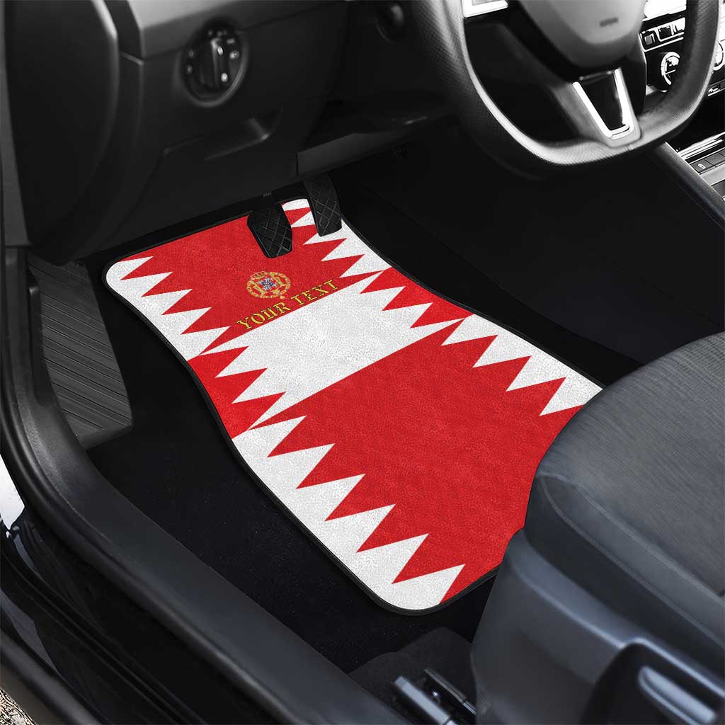 Personalized Polish-Lithuanian Commonwealth Car Mats Royal Coat Of Arms Style