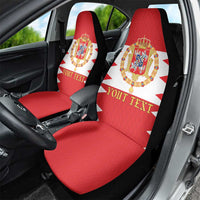 Personalized Polish-Lithuanian Commonwealth Car Seat Cover Royal Coat Of Arms Style