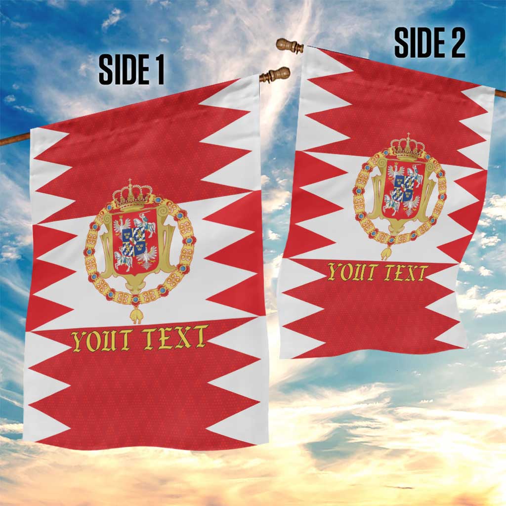 Personalized Polish-Lithuanian Commonwealth Garden Flag Royal Coat Of Arms Style