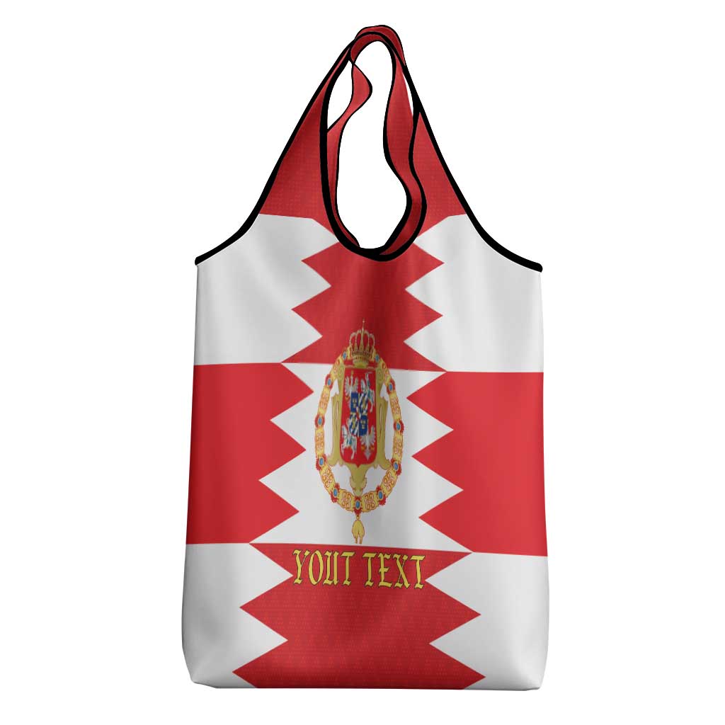 Personalized Polish-Lithuanian Commonwealth Grocery Bag Royal Coat Of Arms Style