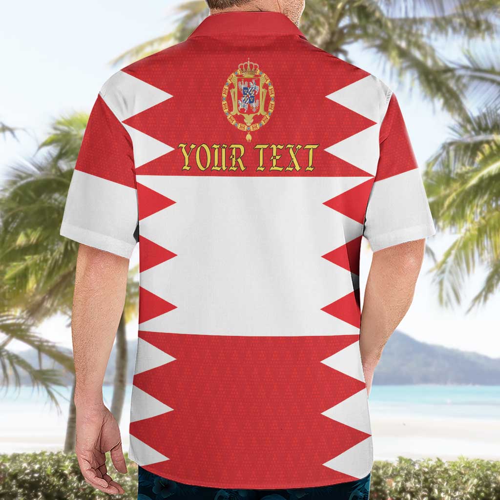 Personalized Polish-Lithuanian Commonwealth Hawaiian Shirt Royal Coat Of Arms Style