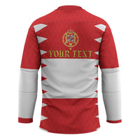 Personalized Polish-Lithuanian Commonwealth Hockey Jersey Royal Coat Of Arms Style