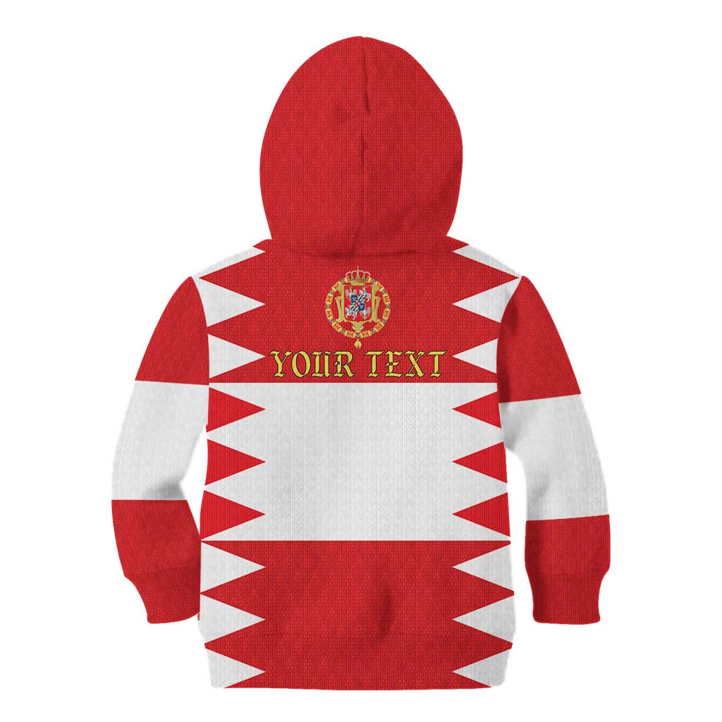 Personalized Polish-Lithuanian Commonwealth Kid Hoodie Royal Coat Of Arms Style