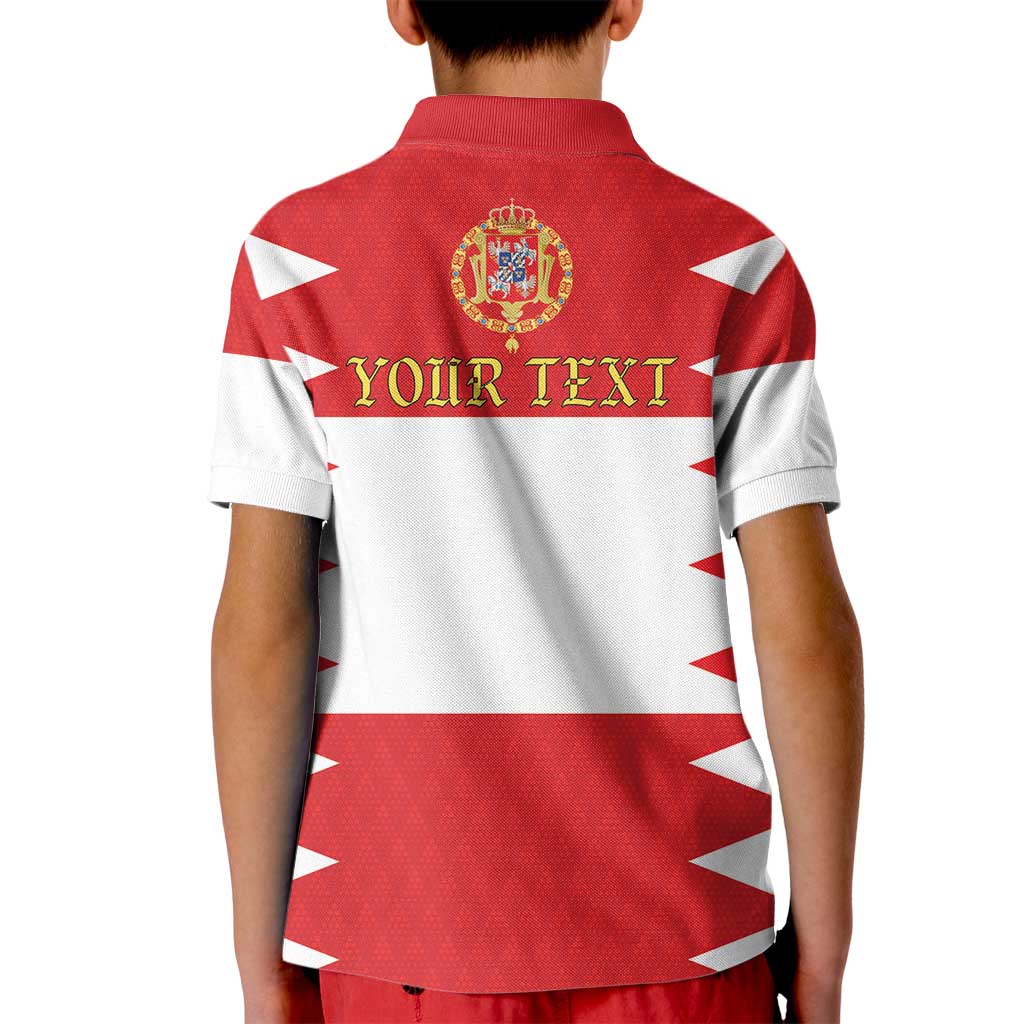 Personalized Polish-Lithuanian Commonwealth Kid Polo Shirt Royal Coat Of Arms Style