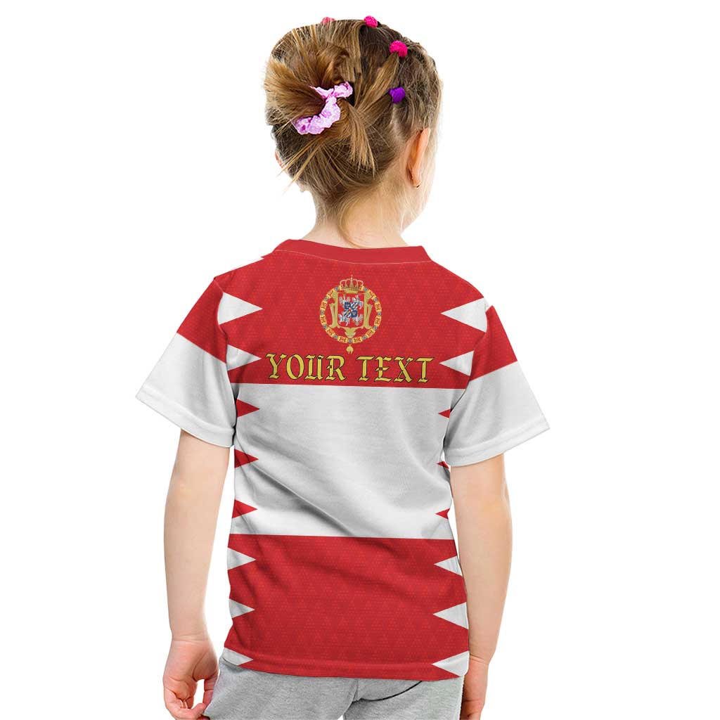 Personalized Polish-Lithuanian Commonwealth Kid T Shirt Royal Coat Of Arms Style
