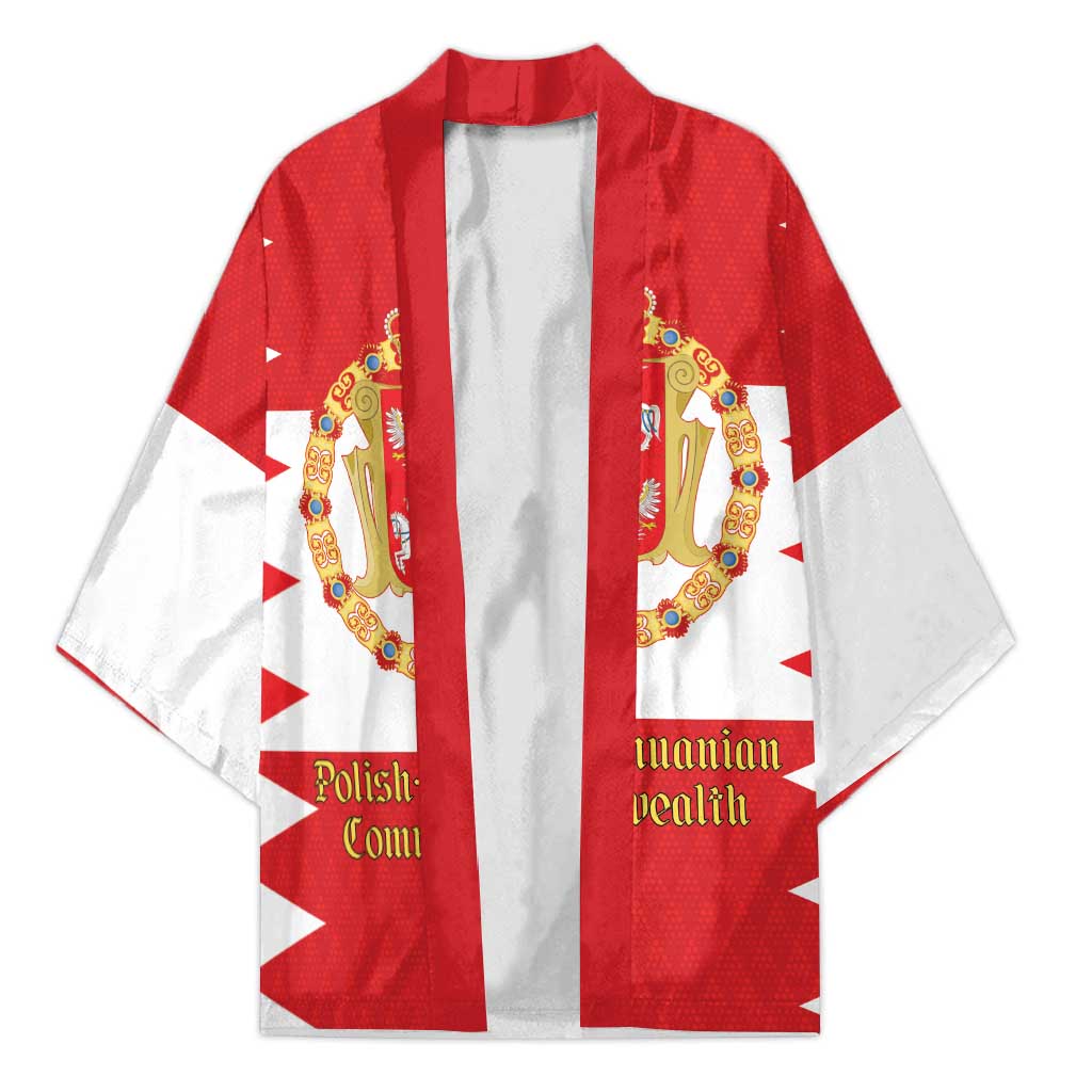 Personalized Polish-Lithuanian Commonwealth Kimono Royal Coat Of Arms Style