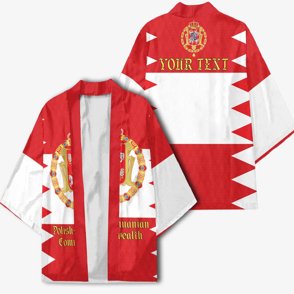 Personalized Polish-Lithuanian Commonwealth Kimono Royal Coat Of Arms Style