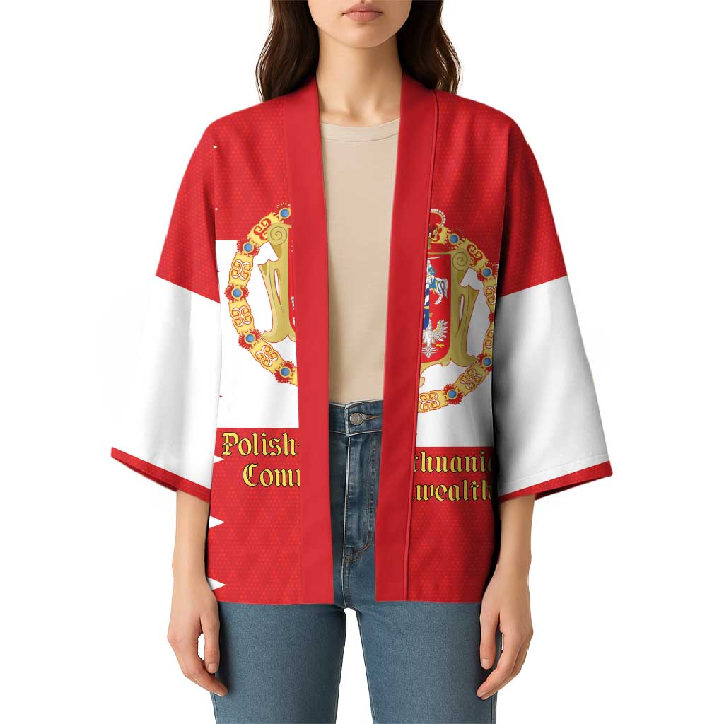 Personalized Polish-Lithuanian Commonwealth Kimono Royal Coat Of Arms Style