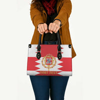 Personalized Polish-Lithuanian Commonwealth Leather Bag Royal Coat Of Arms Style