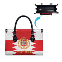 Personalized Polish-Lithuanian Commonwealth Leather Bag Royal Coat Of Arms Style