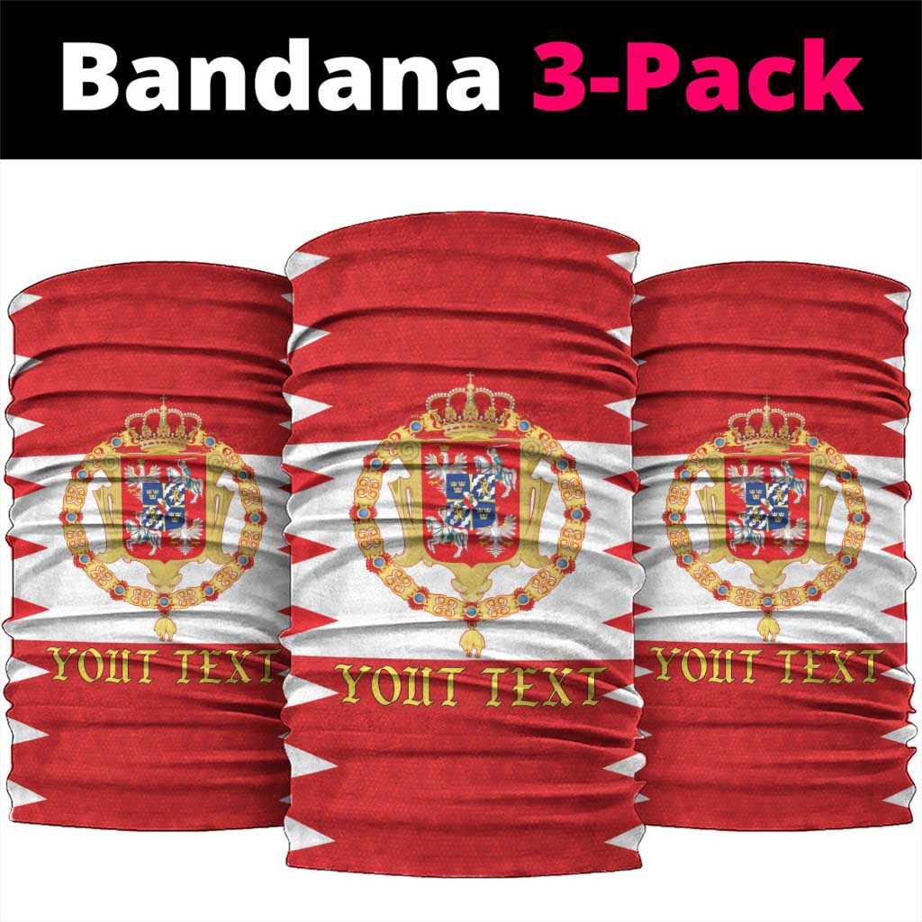 Personalized Polish-Lithuanian Commonwealth Neck Gaiter Royal Coat Of Arms Style