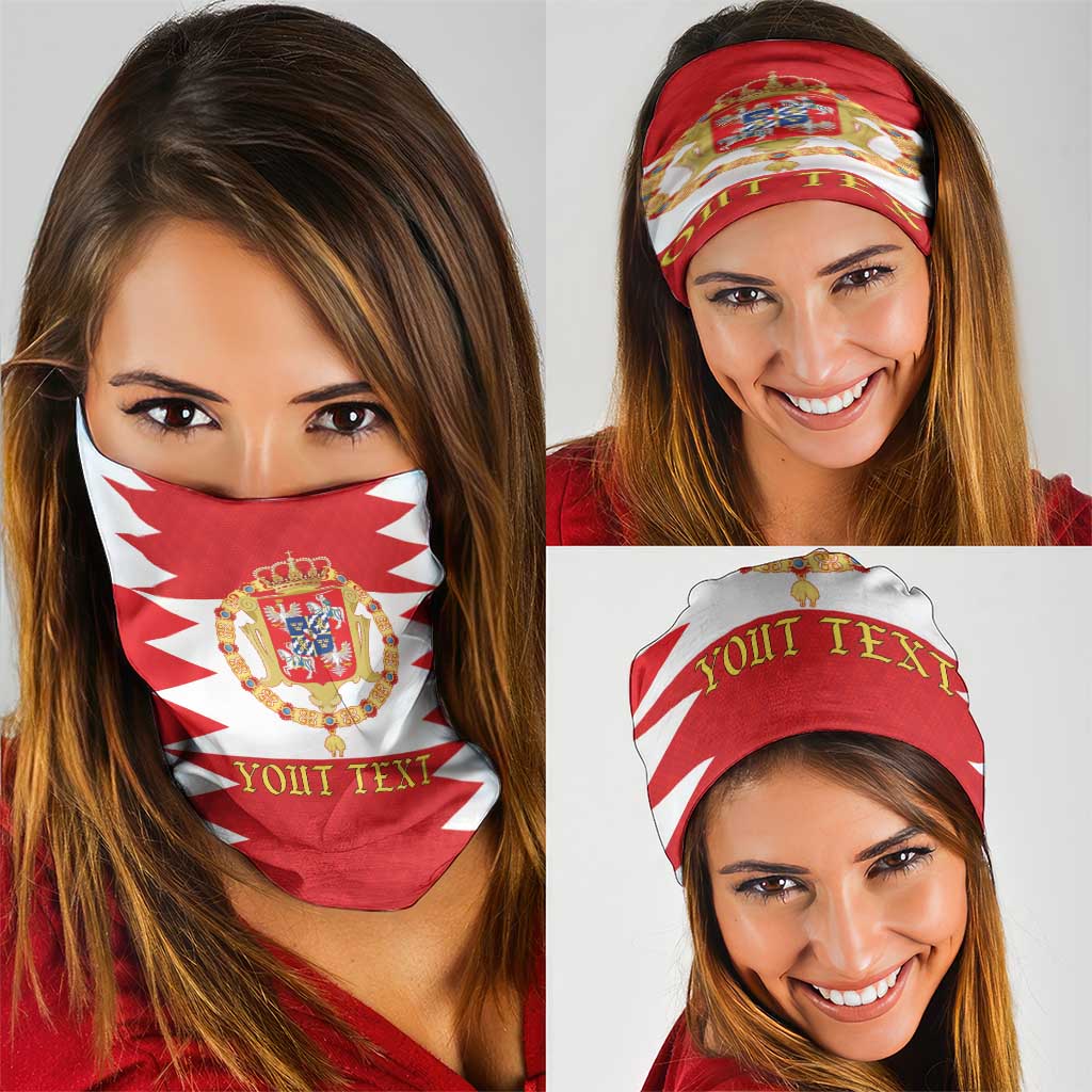 Personalized Polish-Lithuanian Commonwealth Neck Gaiter Royal Coat Of Arms Style