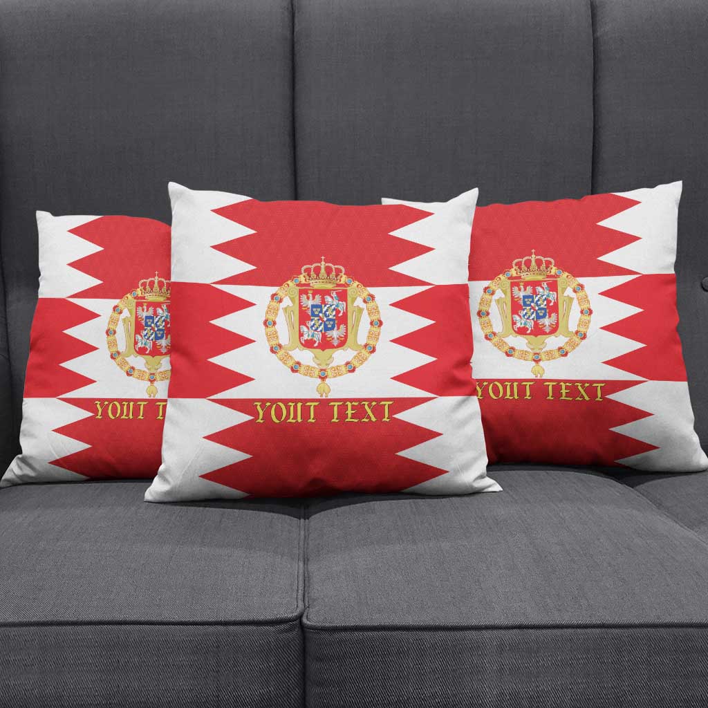 Personalized Polish-Lithuanian Commonwealth Pillow Cover Royal Coat Of Arms Style