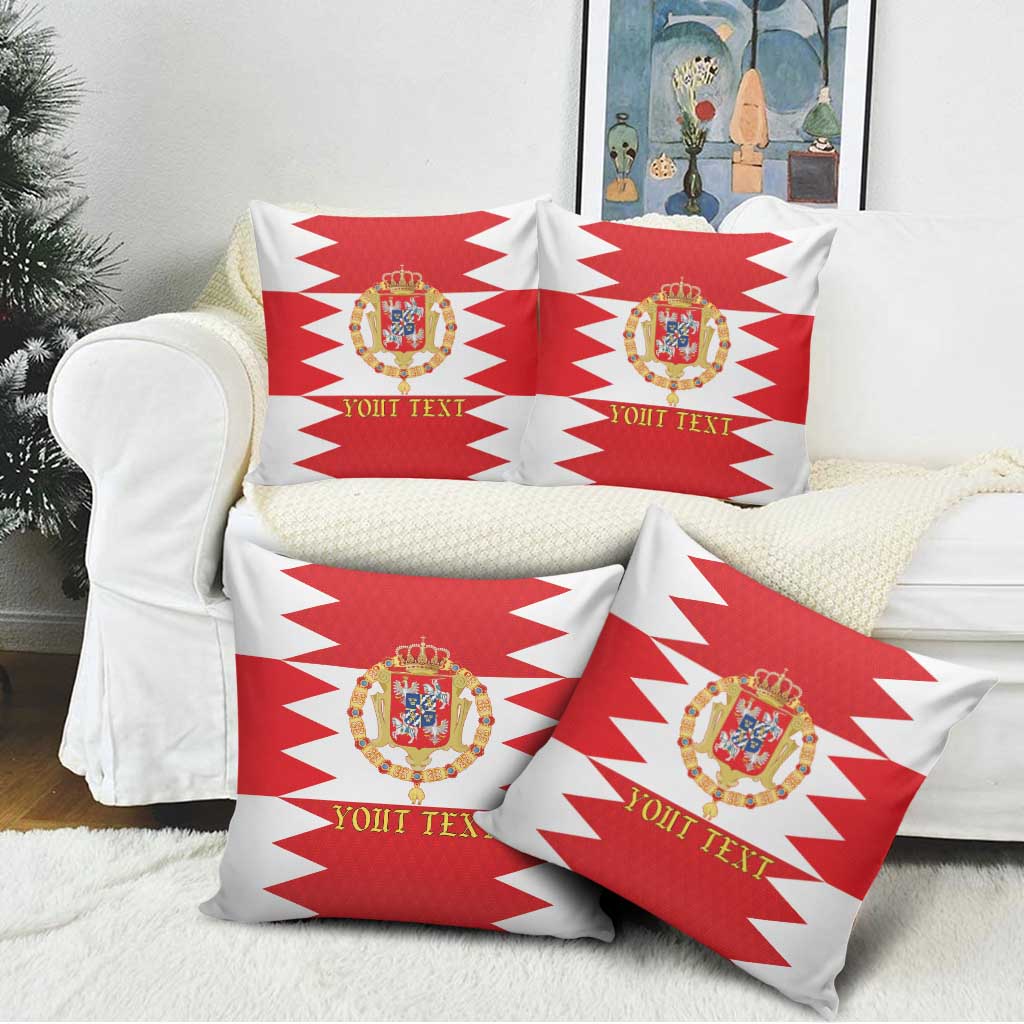 Personalized Polish-Lithuanian Commonwealth Pillow Cover Royal Coat Of Arms Style