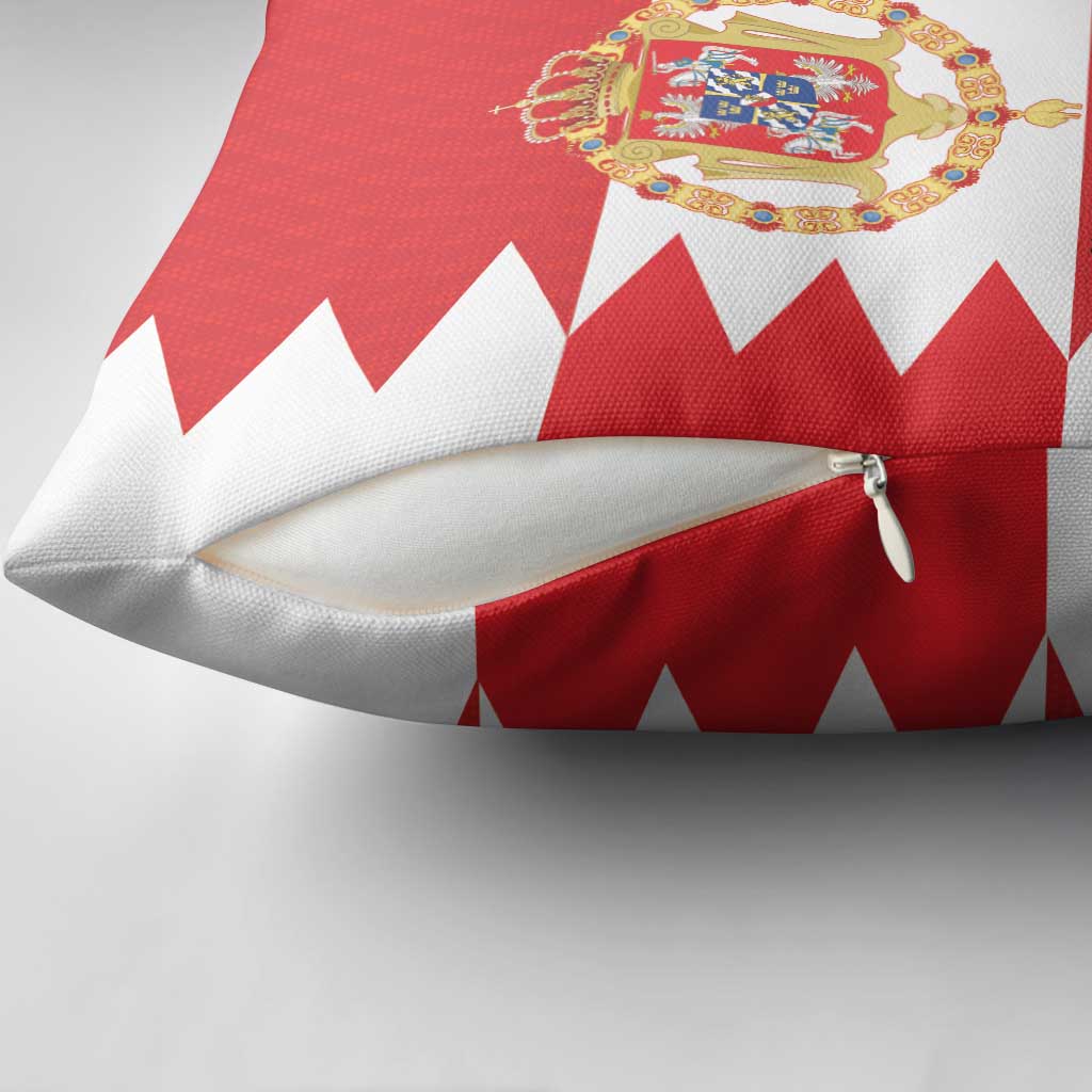 Personalized Polish-Lithuanian Commonwealth Pillow Cover Royal Coat Of Arms Style