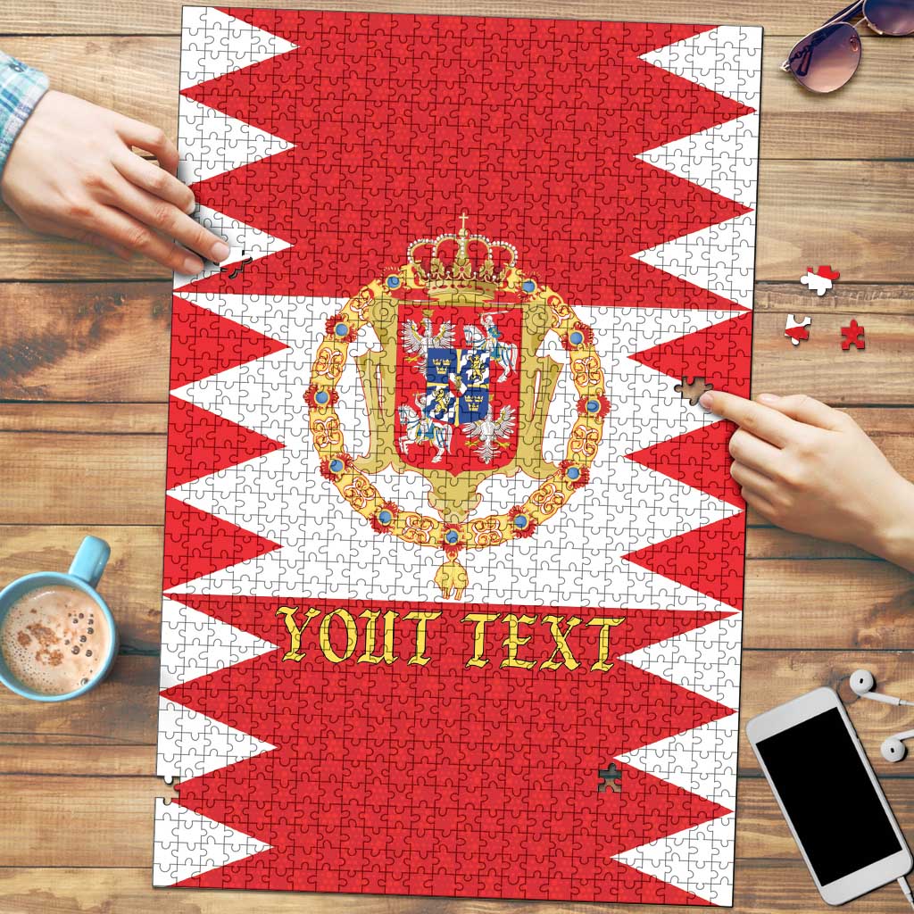 Personalized Polish-Lithuanian Commonwealth Puzzle Royal Coat Of Arms Style