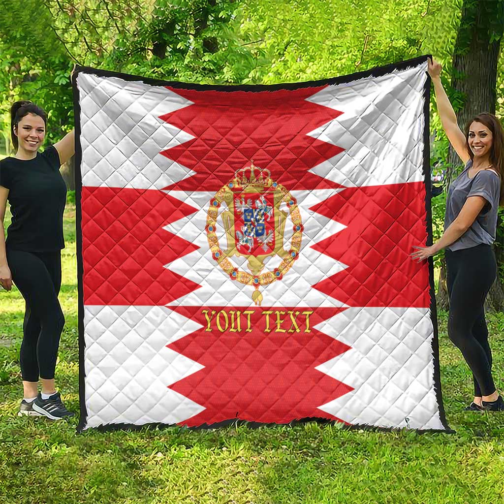 Personalized Polish-Lithuanian Commonwealth Quilt Royal Coat Of Arms Style