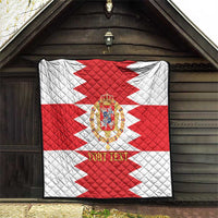 Personalized Polish-Lithuanian Commonwealth Quilt Royal Coat Of Arms Style
