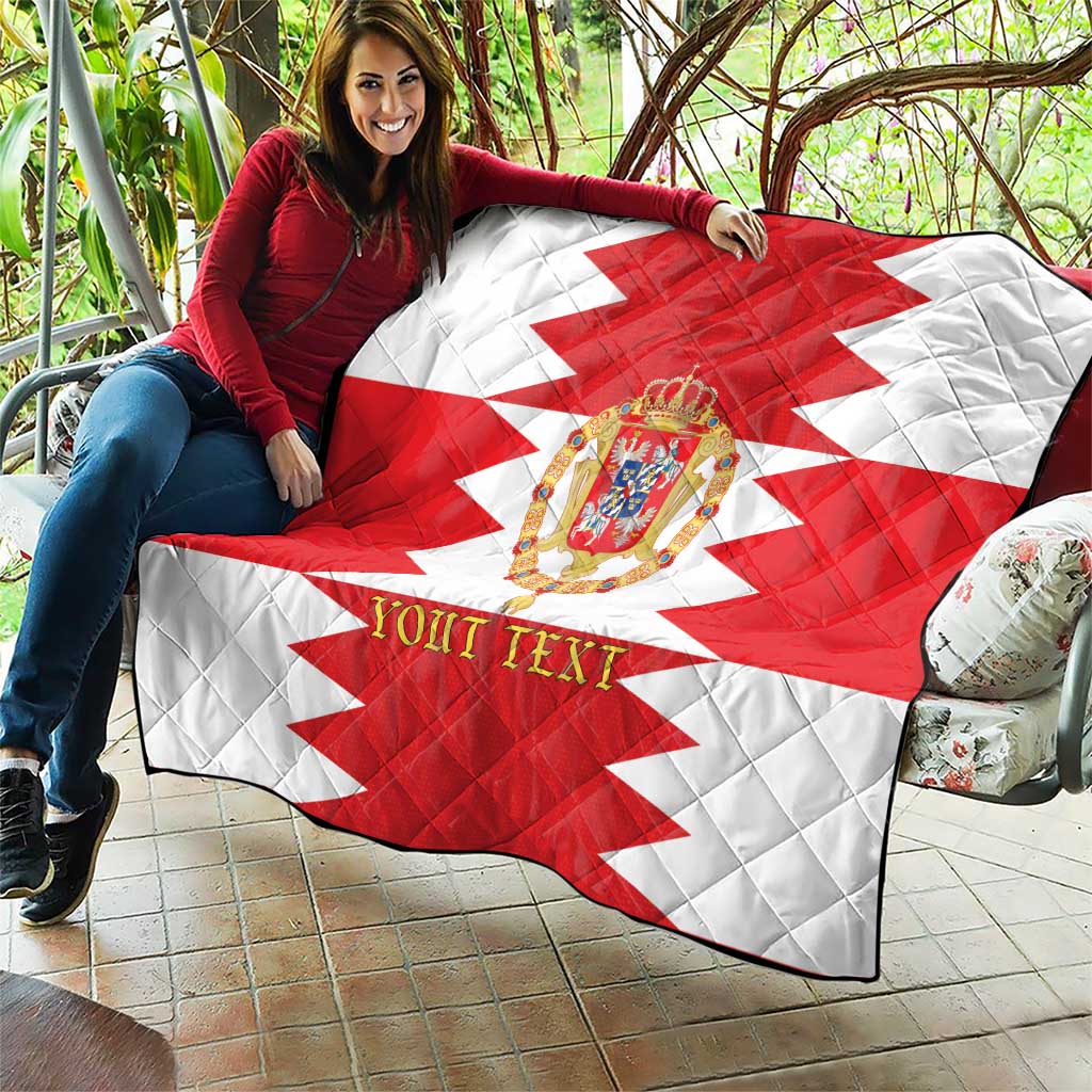 Personalized Polish-Lithuanian Commonwealth Quilt Royal Coat Of Arms Style