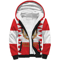 Personalized Polish-Lithuanian Commonwealth Sherpa Hoodie Royal Coat Of Arms Style
