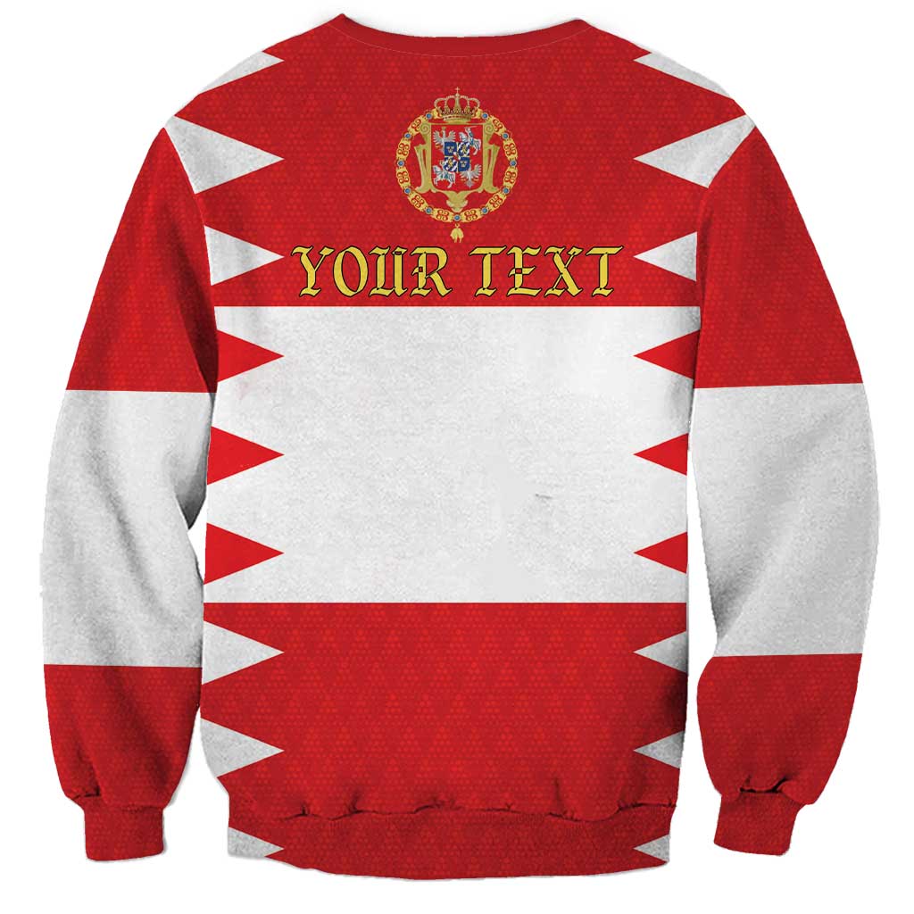 Personalized Polish-Lithuanian Commonwealth Sweatshirt Royal Coat Of Arms Style
