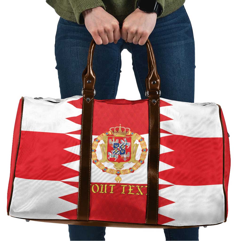 Personalized Polish-Lithuanian Commonwealth Travel Bag Royal Coat Of Arms Style