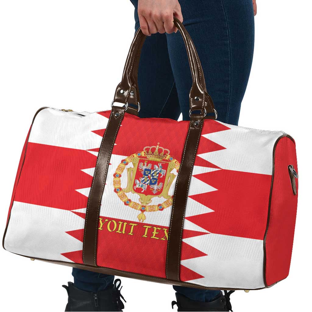 Personalized Polish-Lithuanian Commonwealth Travel Bag Royal Coat Of Arms Style