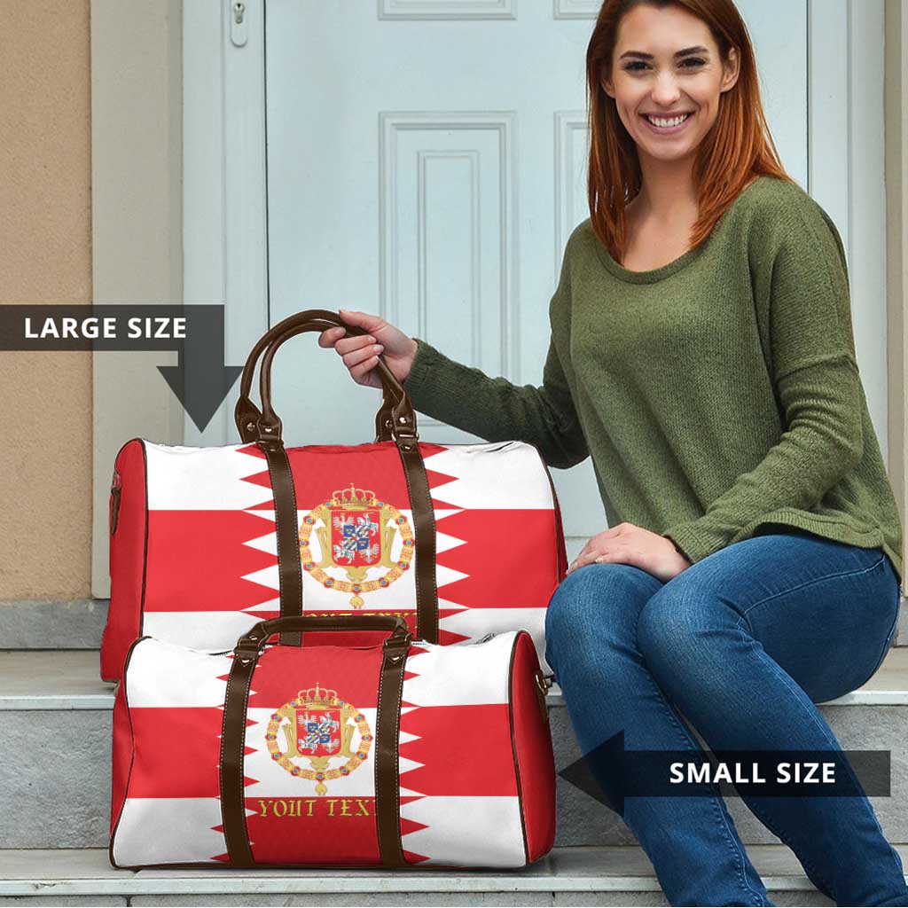 Personalized Polish-Lithuanian Commonwealth Travel Bag Royal Coat Of Arms Style