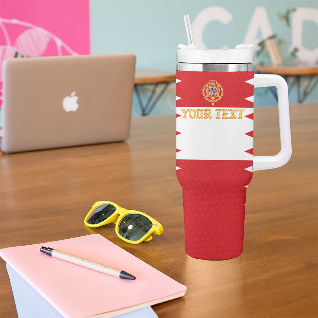 Personalized Polish-Lithuanian Commonwealth Tumbler With Handle Royal Coat Of Arms Style