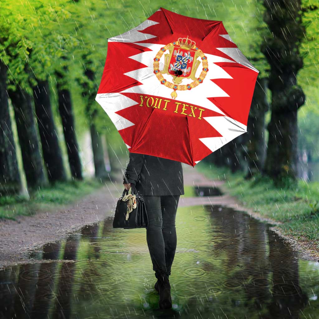 Personalized Polish-Lithuanian Commonwealth Umbrella Royal Coat Of Arms Style
