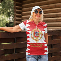 Personalized Polish-Lithuanian Commonwealth Women Polo Shirt Royal Coat Of Arms Style