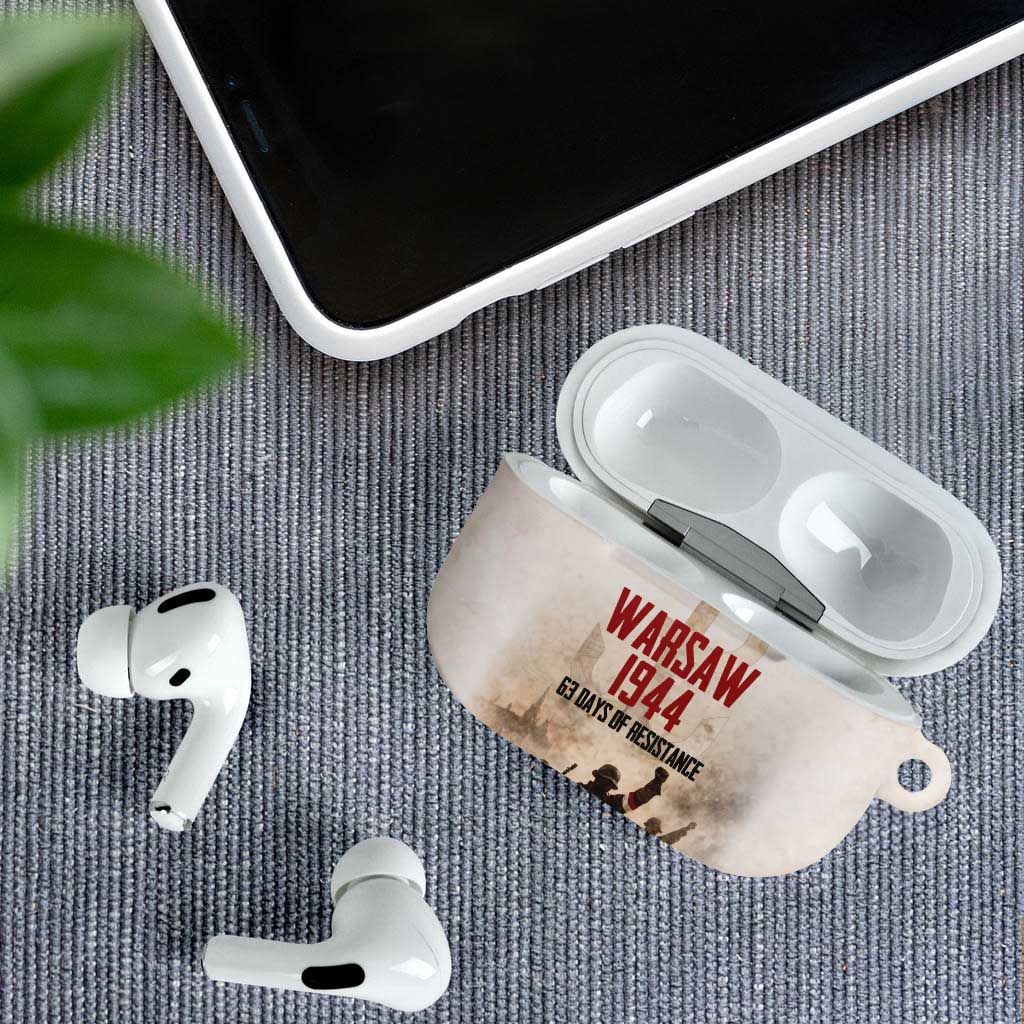 Polish Kotwica Warsaw Uprising 1944 AirPods Case 63 Days of Resistance WWII