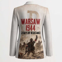 Polish Kotwica Warsaw Uprising 1944 Blazer 63 Days of Resistance WWII